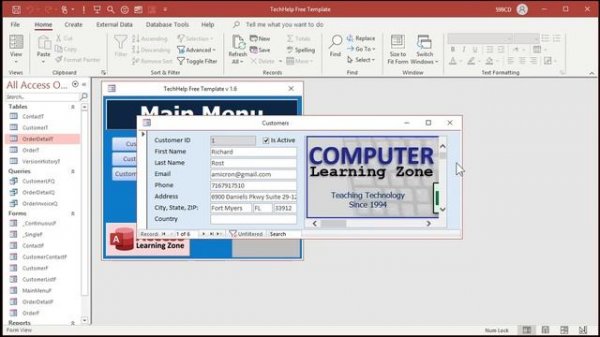 How to Display QR Codes in your Microsoft Access Database Forms