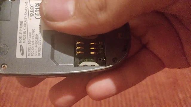 Review telephone Samsung Plat SIM TV SGH-X480 television JVC.