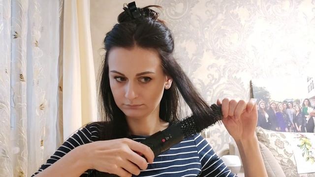 МОЯ УКЛАДКА ФЕНОМ | Укладка феном на чистые волосы смотреть онлайн