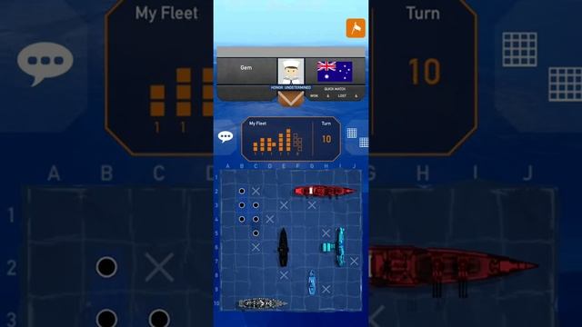 Fleet Battle Gameplay 2 - victory game смотреть онлайн