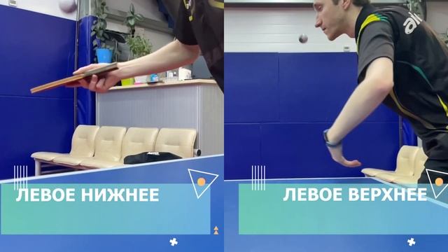 Принимай правильно! Какие бывают вращения и подачи? #tabletennis #serve #spin смотреть онлайн