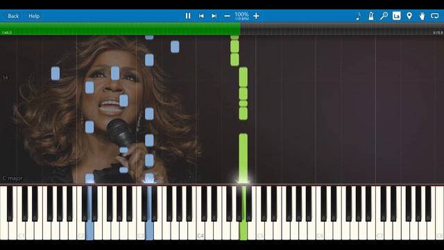 I Will Survive - Gloria Gaynor [Synthesia Piano Tutorial] смотреть онлайн
