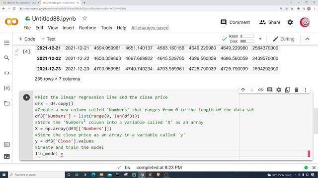 Predict the Future Price of the S&P500 Using Python смотреть онлайн
