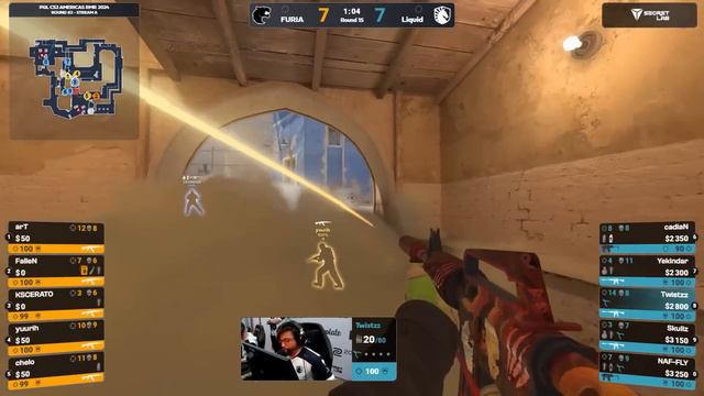 FURIA vs Liquid – Highlights – PGL CS2 RMR AMERICAS смотреть онлайн
