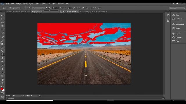 Adobe Photoshop Cs6 for Beginners | Paint Bucket Tool | Part 16 | смотреть онлайн
