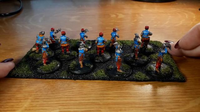 Miniature 1/72 24 crossbowmen 24 Арбалетчика смотреть онлайн