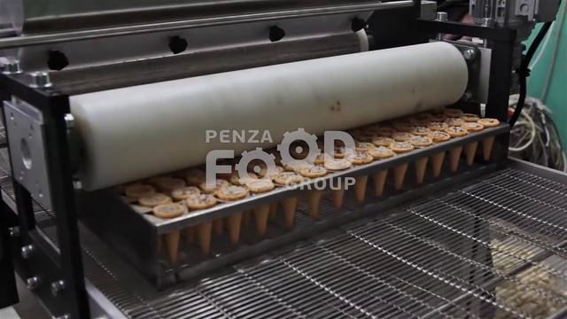 Начинение вафельных рожков ТОМ-200