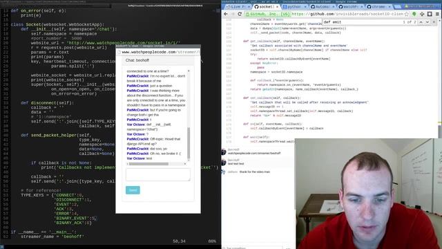 Using Python to connect to a Socket.io server. смотреть онлайн