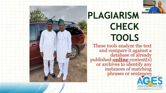 Slides of Plagiarism and Originality in Academic Research Works | SASS, AFUED Lecture Series смотреть онлайн