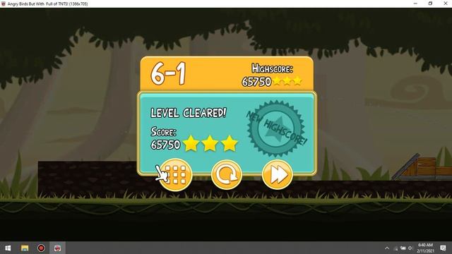 Angry Birds But With Full of TNTS by ernestomoises65 Gameplay смотреть онлайн