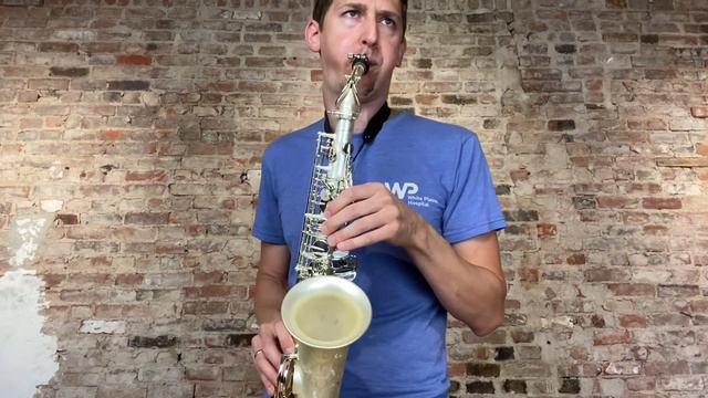 Artist Edition New York Signature Alto Saxophone in Matte Silver Plated Finish! Play Test! смотреть онлайн