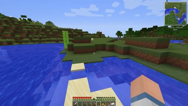 Майнкрафт - Дом на Дереве - Живые деревья