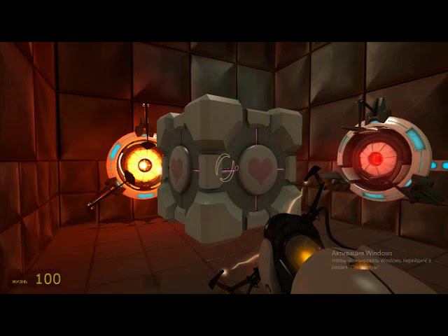 Прохождение Portal Камера Испытаний 17 #9