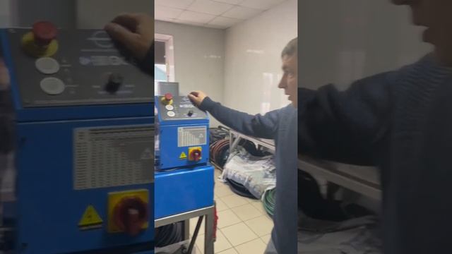 Часть 2. Что делать если сломался пресс для обжима РВД. смотреть онлайн