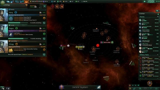 STELLARIS Let's Play - HARD - Fanatic Individualist/Materialist - #37 "Pirak Consolidation" смотреть онлайн