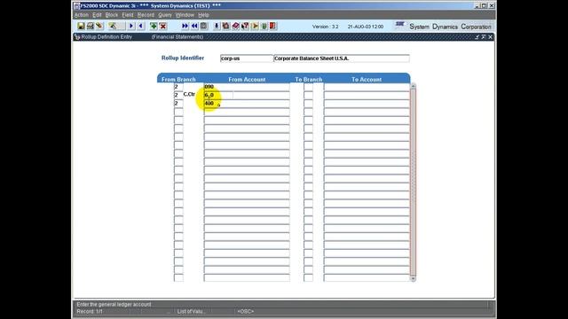 Rollups - Consolidating GL account segments to create statements смотреть онлайн