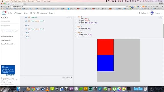 Side By Side Centered DIVs