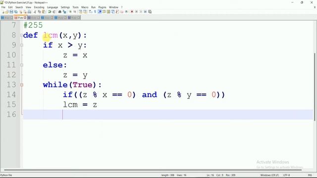#31 WAP to Calculate the LCM of two Positive Integers in Python | Python Practice смотреть онлайн