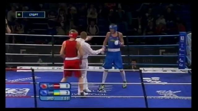 2008 11 13 ЧЕ по боксу 81 кг Nikolajs Grishunins Oleksandr Usyk смотреть онлайн