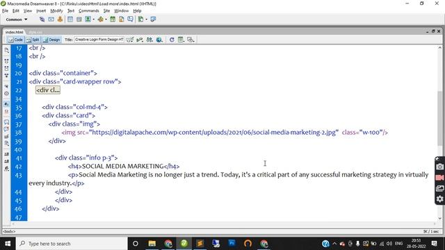 Load More Data on Button Click using jQuery || Load more anything in HTML, CSS, JQUERY in Hindi смотреть онлайн