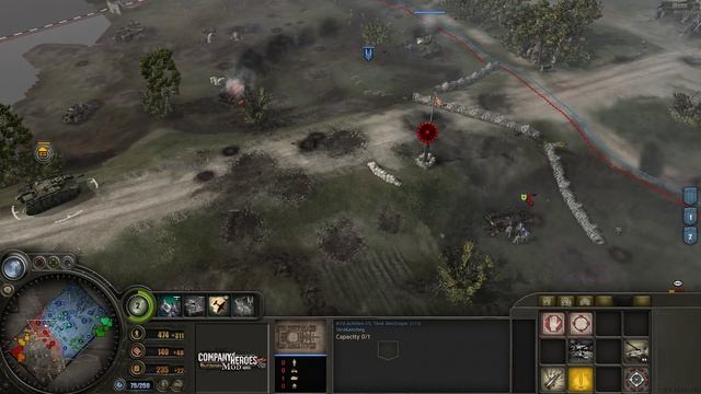 Company of Heroes Blitzkrieg mod PvP №81 3v3 La Fiere смотреть онлайн