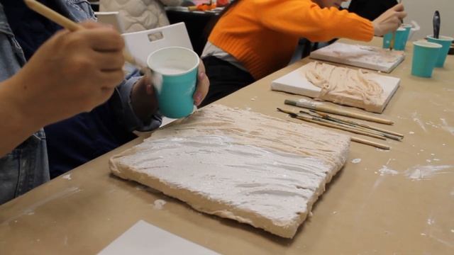 Мастер-класс Картина из гипса смотреть онлайн