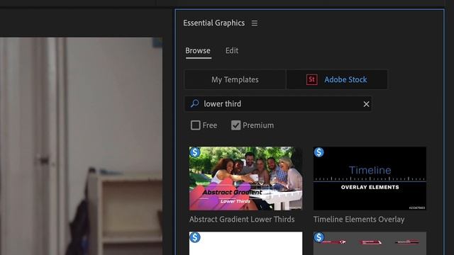 Using a Motion Graphics Template from Adobe Stock | Adobe Creative Cloud смотреть онлайн