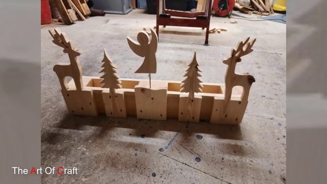 100+ Creative DIY Pallet Christmas Decoration Ideas (Easy to Make!) смотреть онлайн