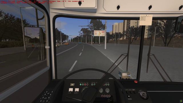[OMSI 2] Поездка по 3 маршруту карты Новобобруйск. смотреть онлайн
