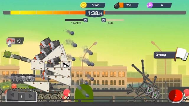 Super Tank Rumble №2 - прохождение кампании "Железнорукий" смотреть онлайн