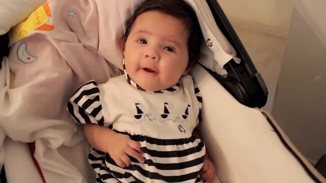 ** Funny Baby**3 month old Baby talking** смотреть онлайн