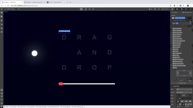 Webflow Tutorial #15 - Drag And Drop