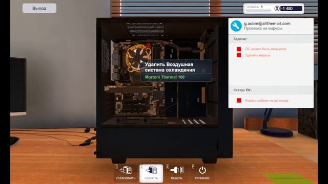 СОБРАЛ МОЩНЫЙ ИГРОВОЙ ПК ЗА 90 000 РУБЛЕЙ!!! PC BUILDING SIMULATOR смотреть онлайн