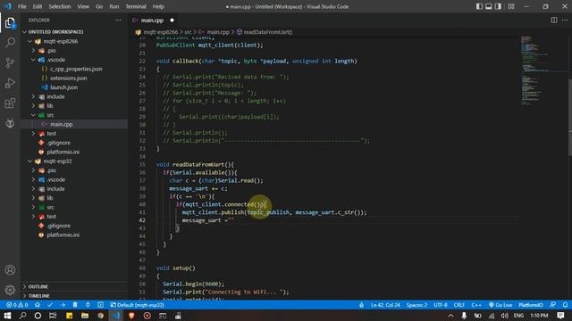 Node-RED #3 | Giao tiếp ESP32 với ESP8266 qua giao thức MQTT | HTT Offical смотреть онлайн