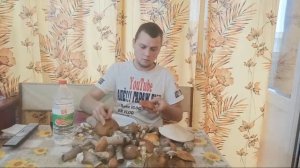 Много больших подосиновиков как правильно порезать грибы почистить и отварить