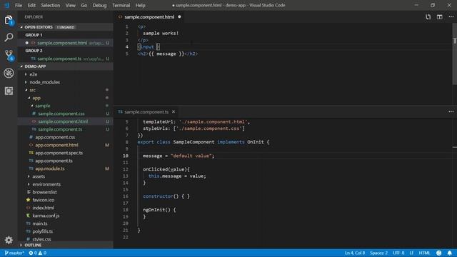Learn Angular: Angular Two-Way Binding with ngModel смотреть онлайн