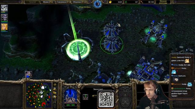 WarCraft 3 FFA / За Нежить в Ледяных драконов смотреть онлайн