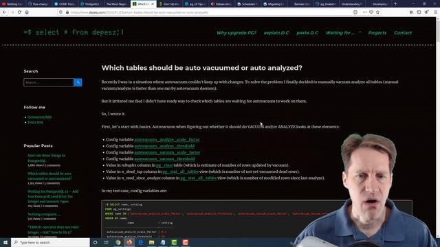 Scaling Postgres Episode 99 Ballad of Bloat | Auditing Options | Configuration Options | Need Vacuu смотреть онлайн