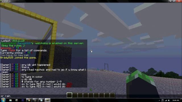 How To Type In Fonts And Color On MineCraft Servers смотреть онлайн