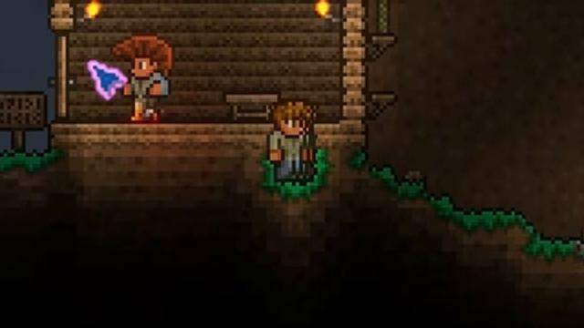 Как играть в ТЕРРАРИЮ??? (террария для чайников) смотреть онлайн