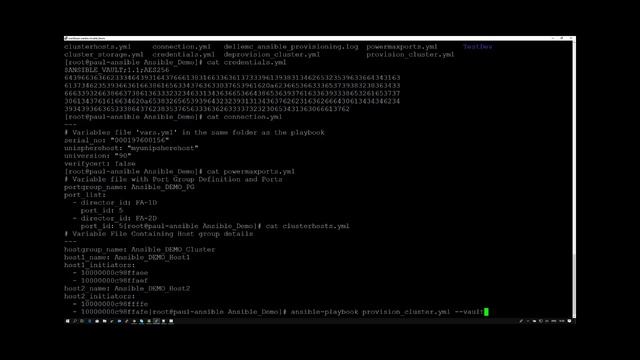 Provisioning a Cluster on PowerMax Storage with Ansible смотреть онлайн