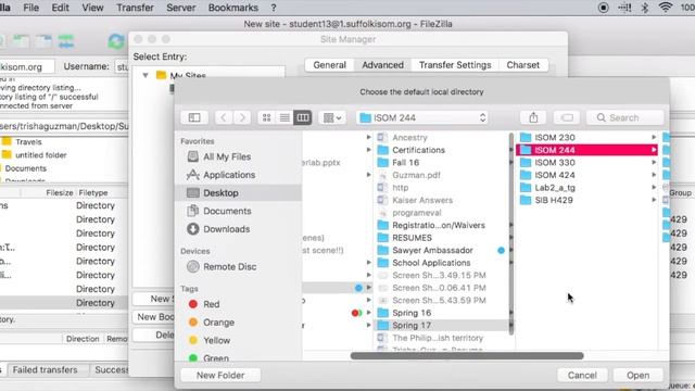 How to use Filezilla FTP Client (Mac) смотреть онлайн
