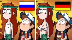 ЦЕНЗУРА В ДЕТСКИХ МУЛЬТИКАХ - Гравити Фолз и другие