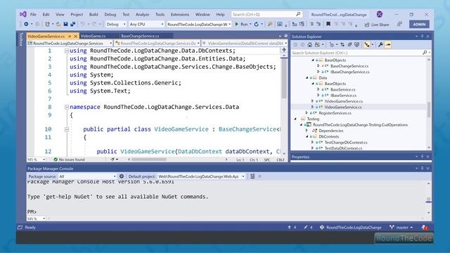 Log Data Changes in Entity Framework - Part 2 - Service Integration For Testing With An API смотреть онлайн
