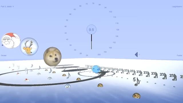 Wow Such Bounce! - Doge, with Sleighbells, Santa, Reindeer & Cutie Bird - Bounce Metronome Pro смотреть онлайн
