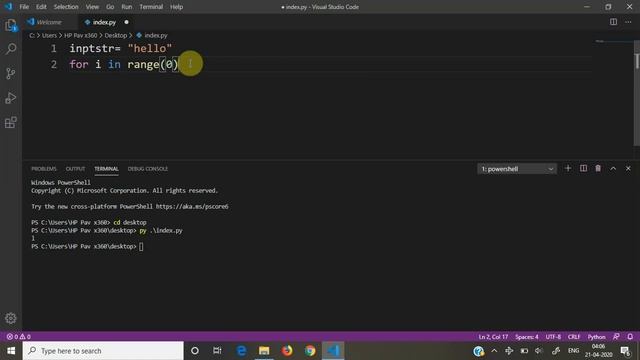 How to print all characters of any String using for loop in python(two methods)|| python смотреть онлайн