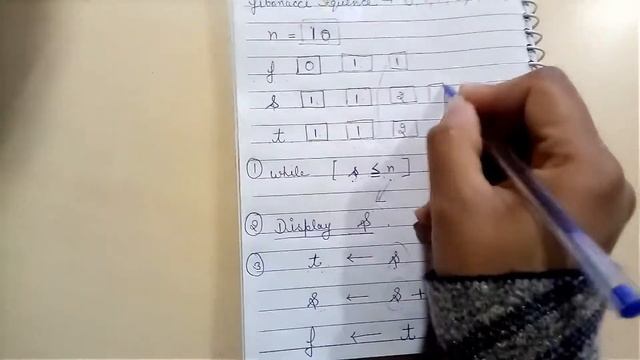 #10 | #Python | #fibonacci sequence in hindi language | #fibonacci #Flowchart & #Algorithm смотреть онлайн