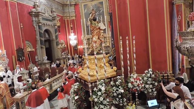 2021 Festa ta' S.Pawl fil-Kolleggjata u Bazilika - Rabat Malta. Video 1 Transulzzjoni u Ghasar. смотреть онлайн