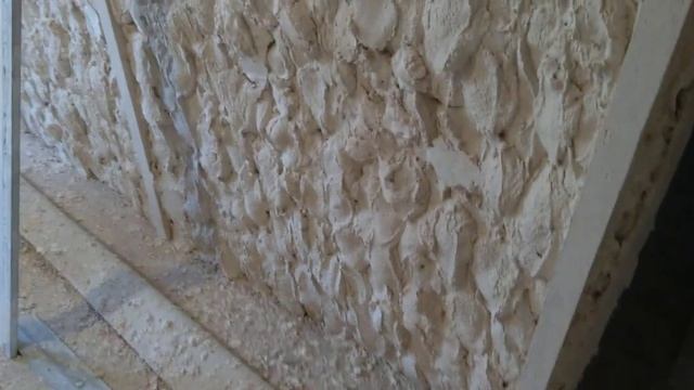 Штукатурка гипс+ опилки. Штукатурю очень неровные стены. смотреть онлайн
