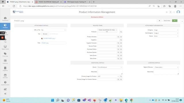 Working with Digital Assets Setting Primary Images for Products & Variants in the AP PIM смотреть онлайн